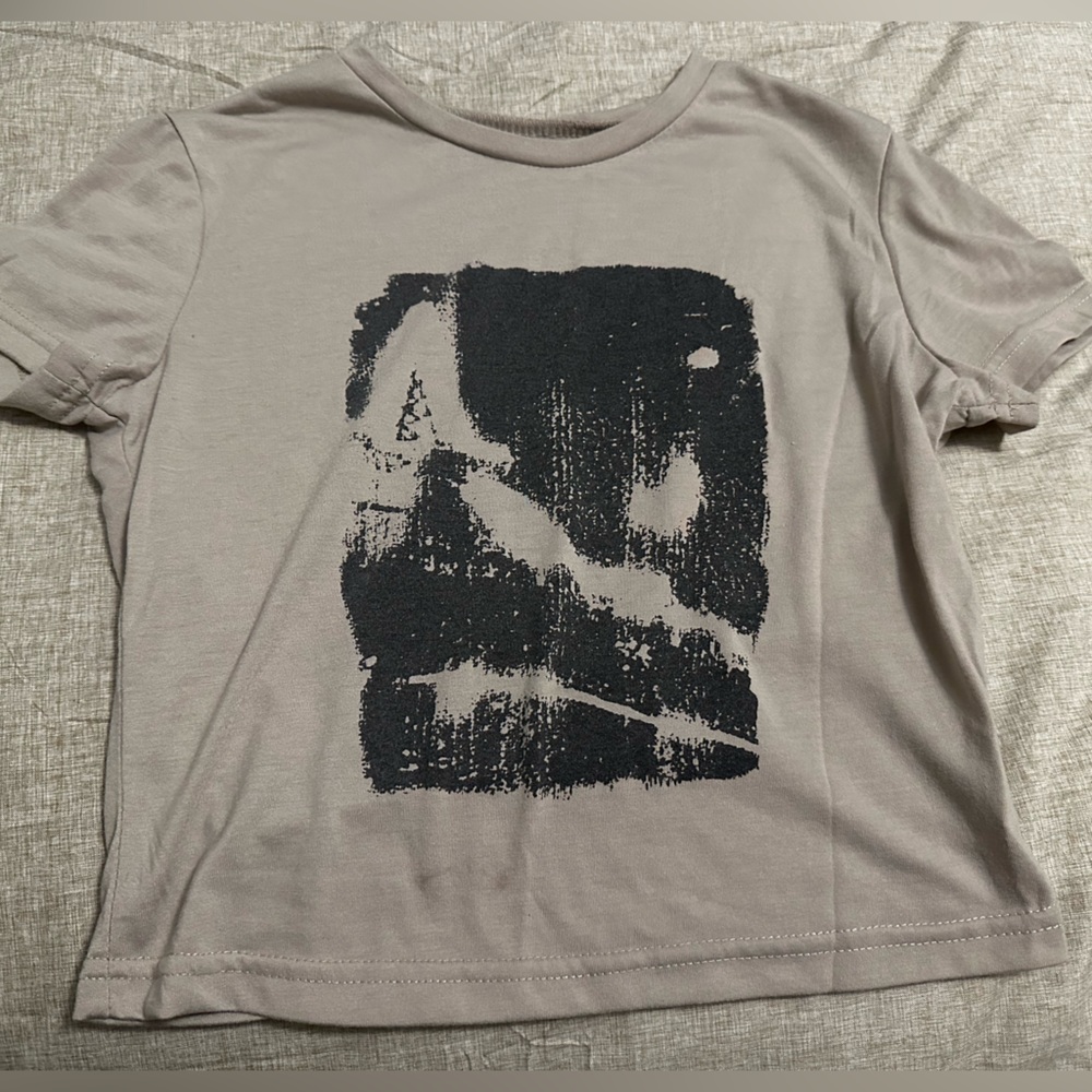 T-Shirt Y2K Crew Neck Short Sleeve T-Shirt
